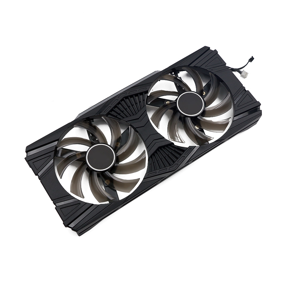 Gpu cooler-palit force Gtx 1660の交換用ファン,デュアルoc tx 1660ti
