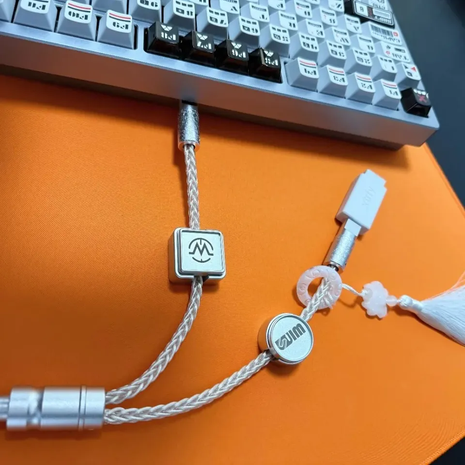 Winshop magnetic axis keyboard air plug cable double head series