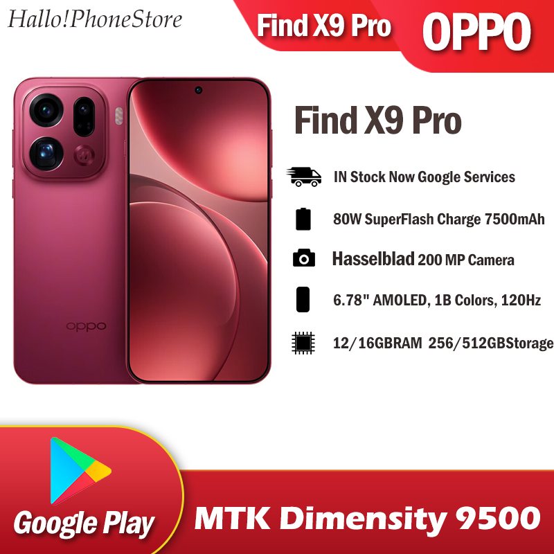 新型OPPO Find X9 PRO AI 5G Dimensity 9500 CPU 6.78インチAMOLED