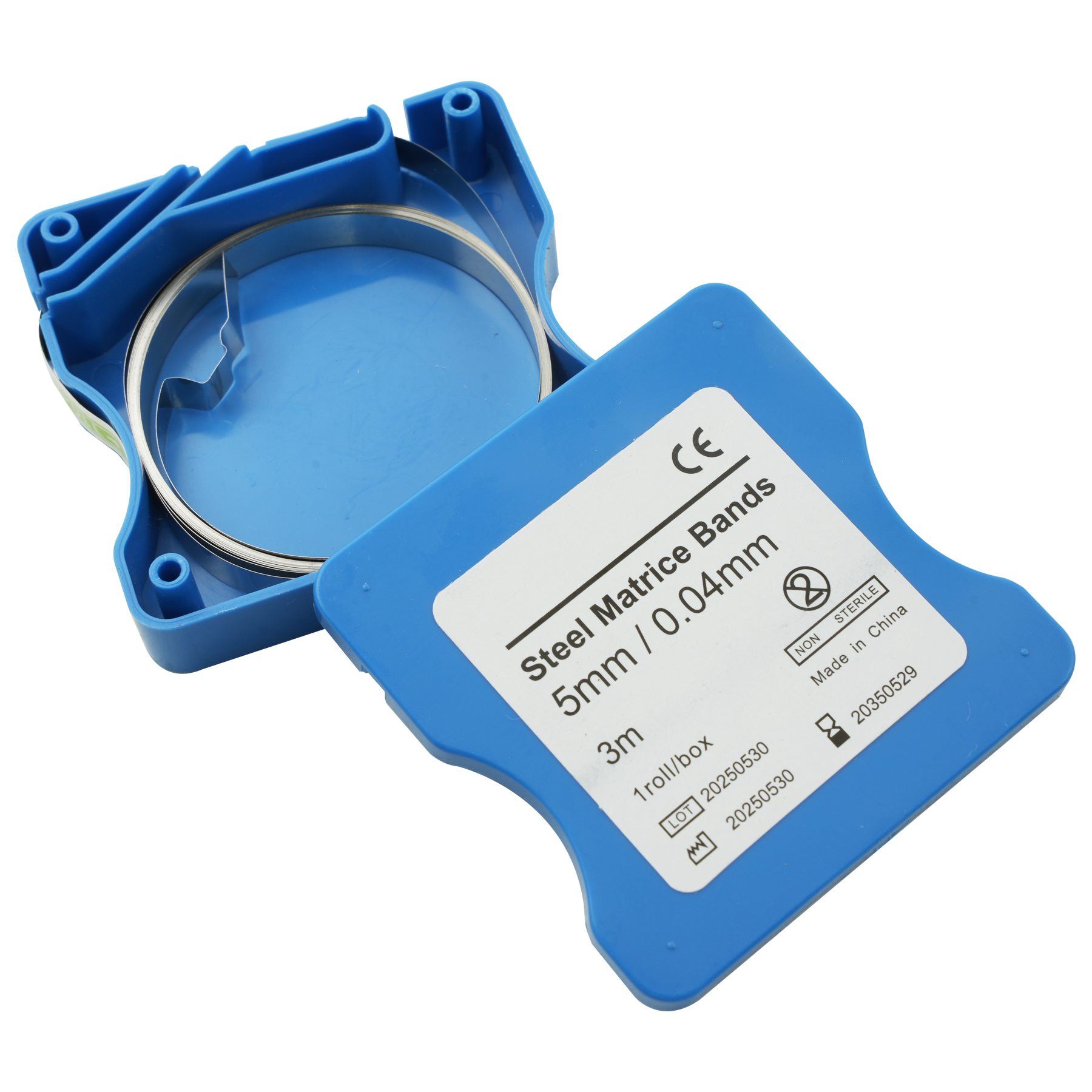 歯科用ストリップロール光重合レジンマトリックスバンド15mクリア