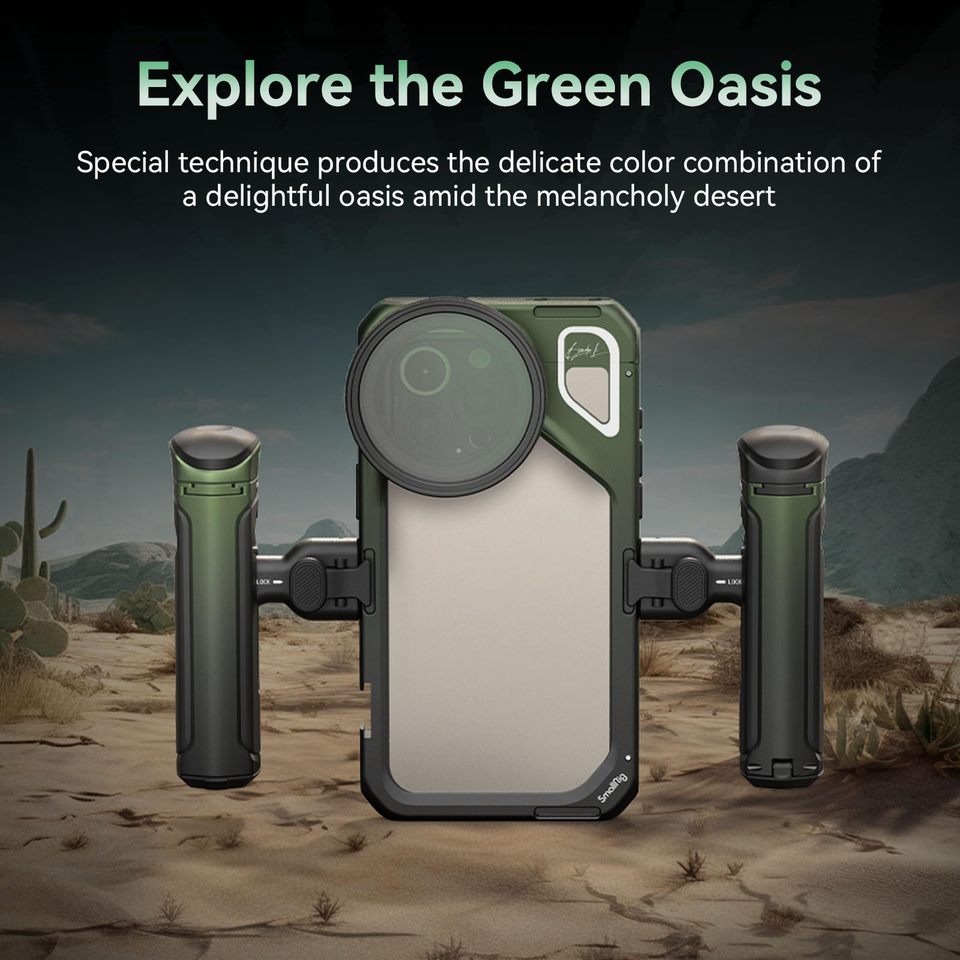 SmallRig X Brandon Li Mobile Video Kit for iPhone 15 Pro Max,with