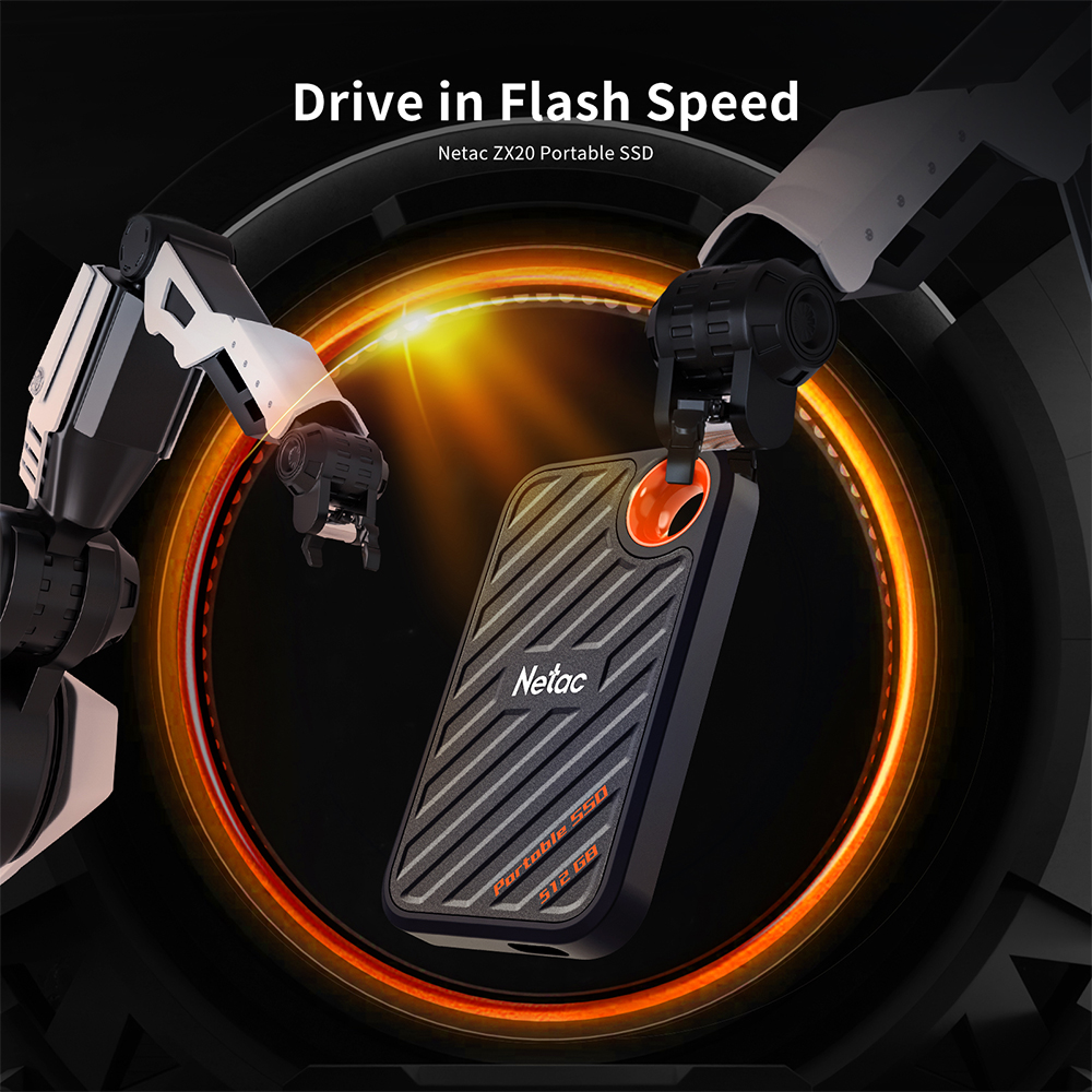 Netac NVME SSD 1tb External Hard Drive SSD 2tb M.2 SSD NVME 500gb