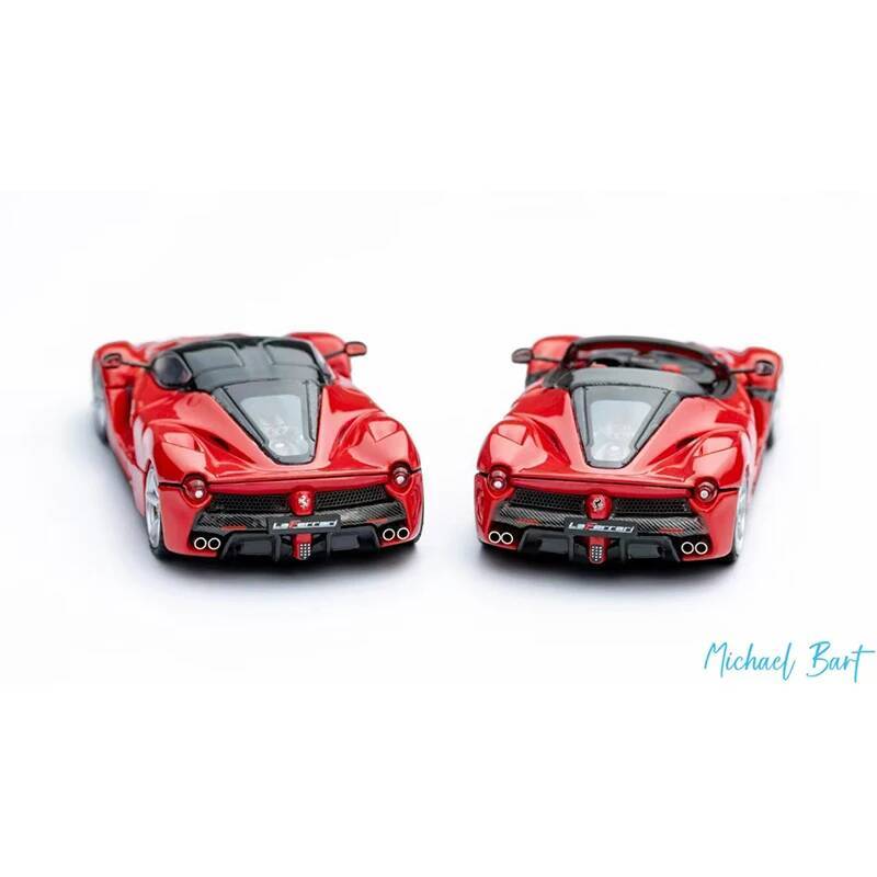 Street Buster In Stock 1:64 LaFerrari F150 Red Coupe Aperta