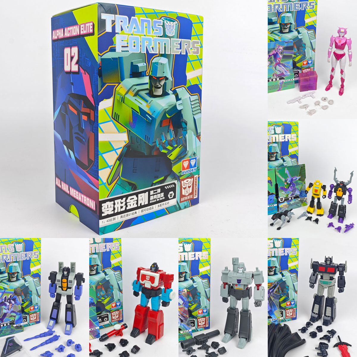 AULDEY トランスフォーマー AAE ウェーブ 2 メガトロン バンブルビー