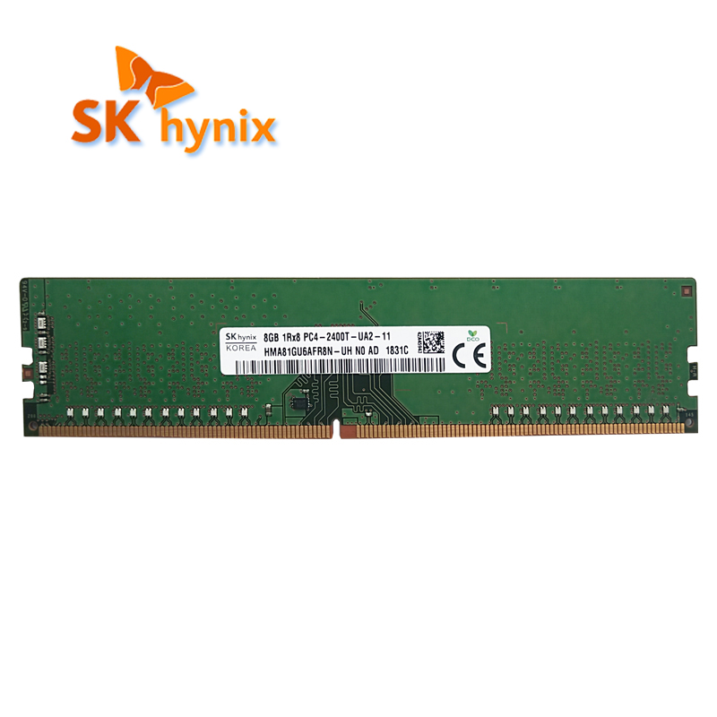 SK hynix DDR4 8GB 2400MHz RAM 1Rx8 PC4-2400T デスクトップメモリ