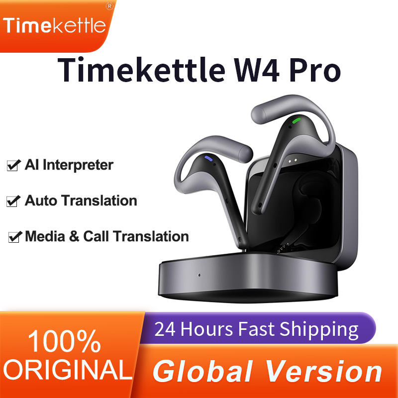Timekettle W4 Pro AI Interpreter Translation Earbuds Bidirection