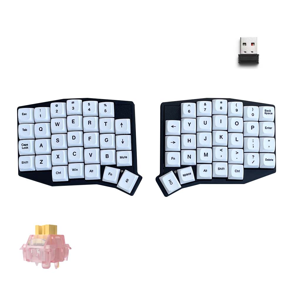 Sofle Split Ergonomics MX Mechanical Keyboard Hot-swap 2.4G