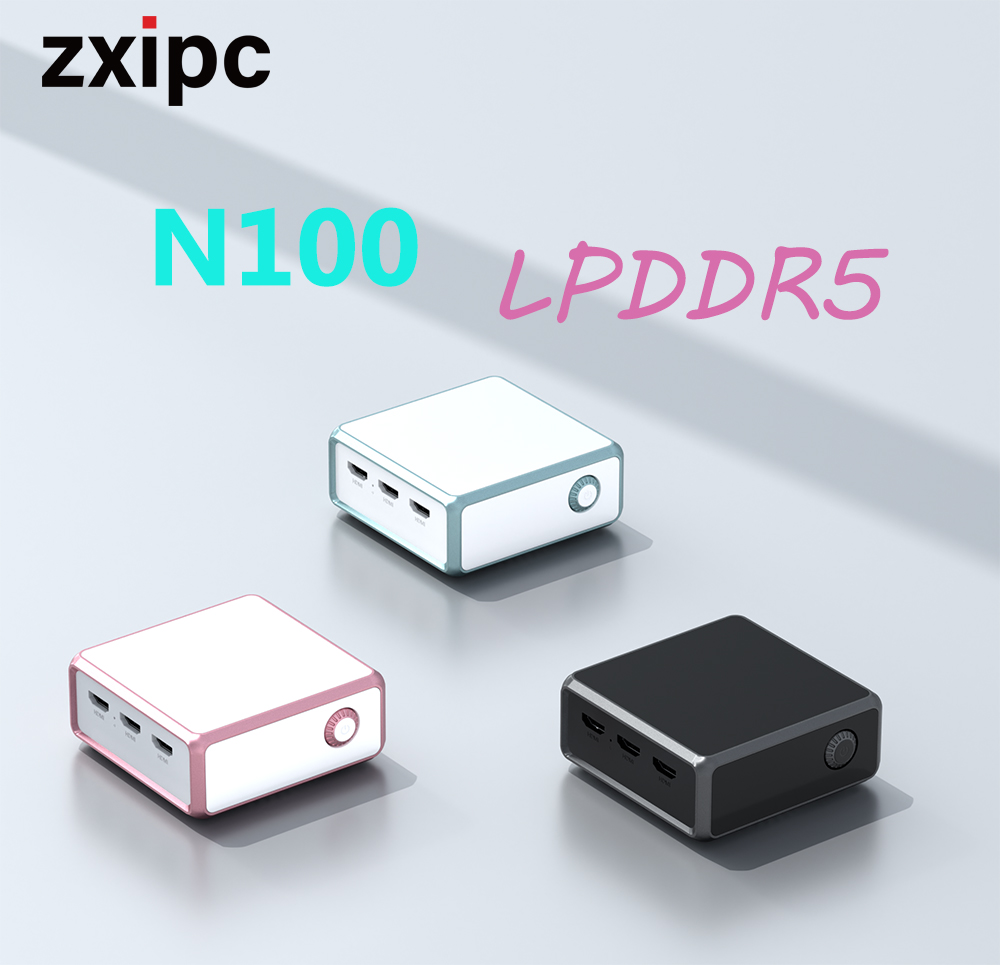 ZXIPC ミニ PC 12th インテル N100 4 コア 4 スレッド LPDDR5 WiFi 5