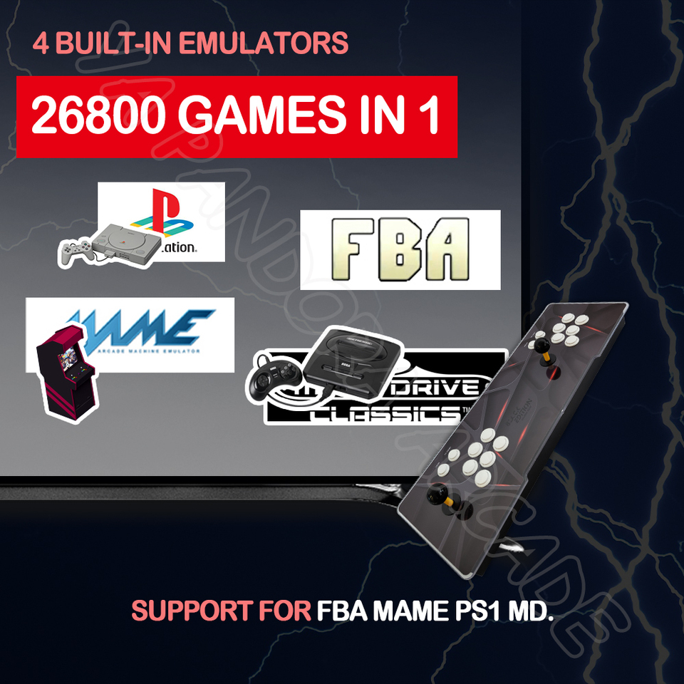 26800 in 1 最新パンドラ DX プラスボックスレトロアーケードゲーム機