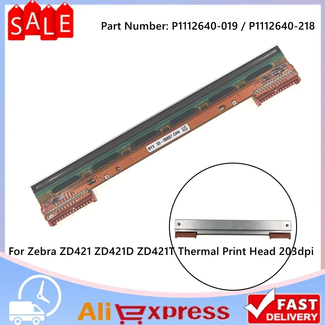 1x Thermal Print Head P1112640-019/P1112640-218 Replacement Parts