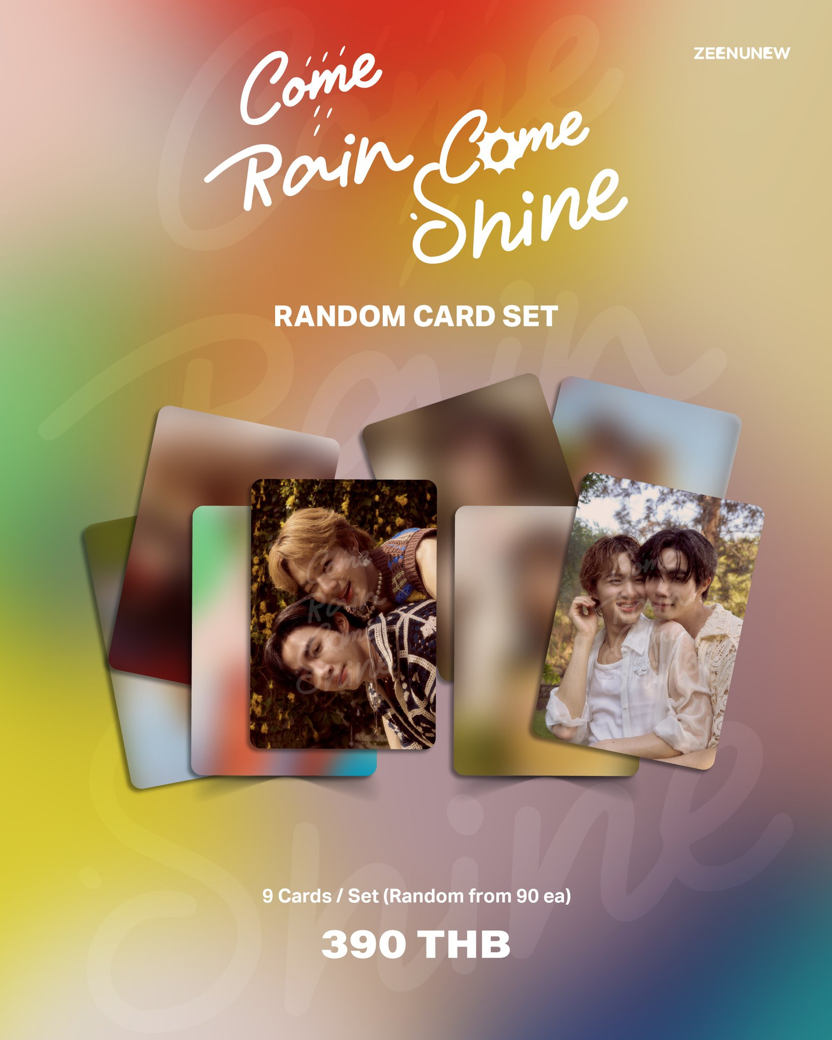 New ZeeNunew 3rd photobook boxset official original merchandise