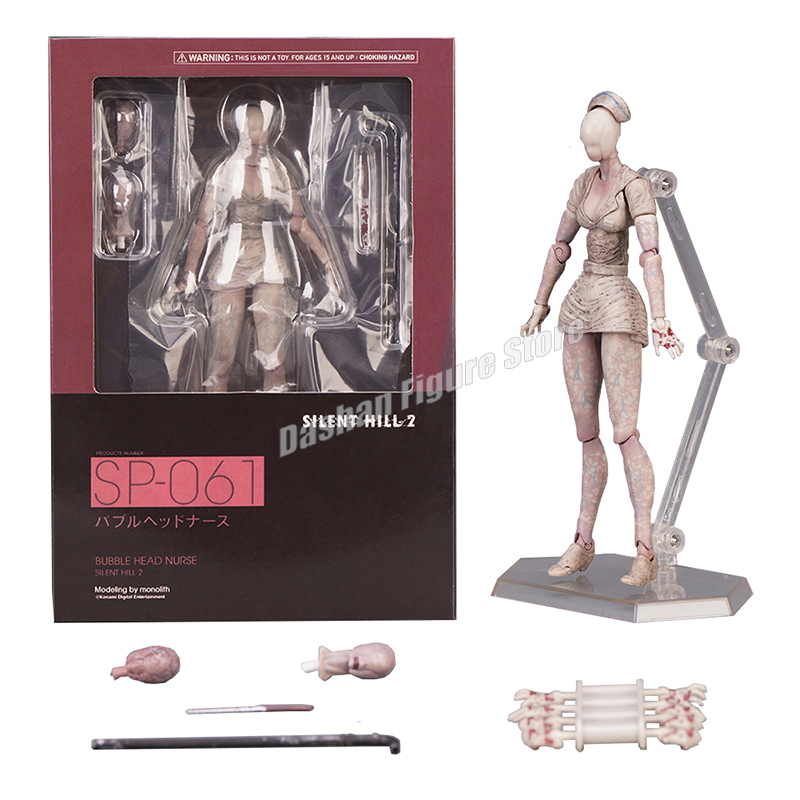 フィグマ-バブルヘッド看護アクションフィギュア,限定版,PVCモバイル