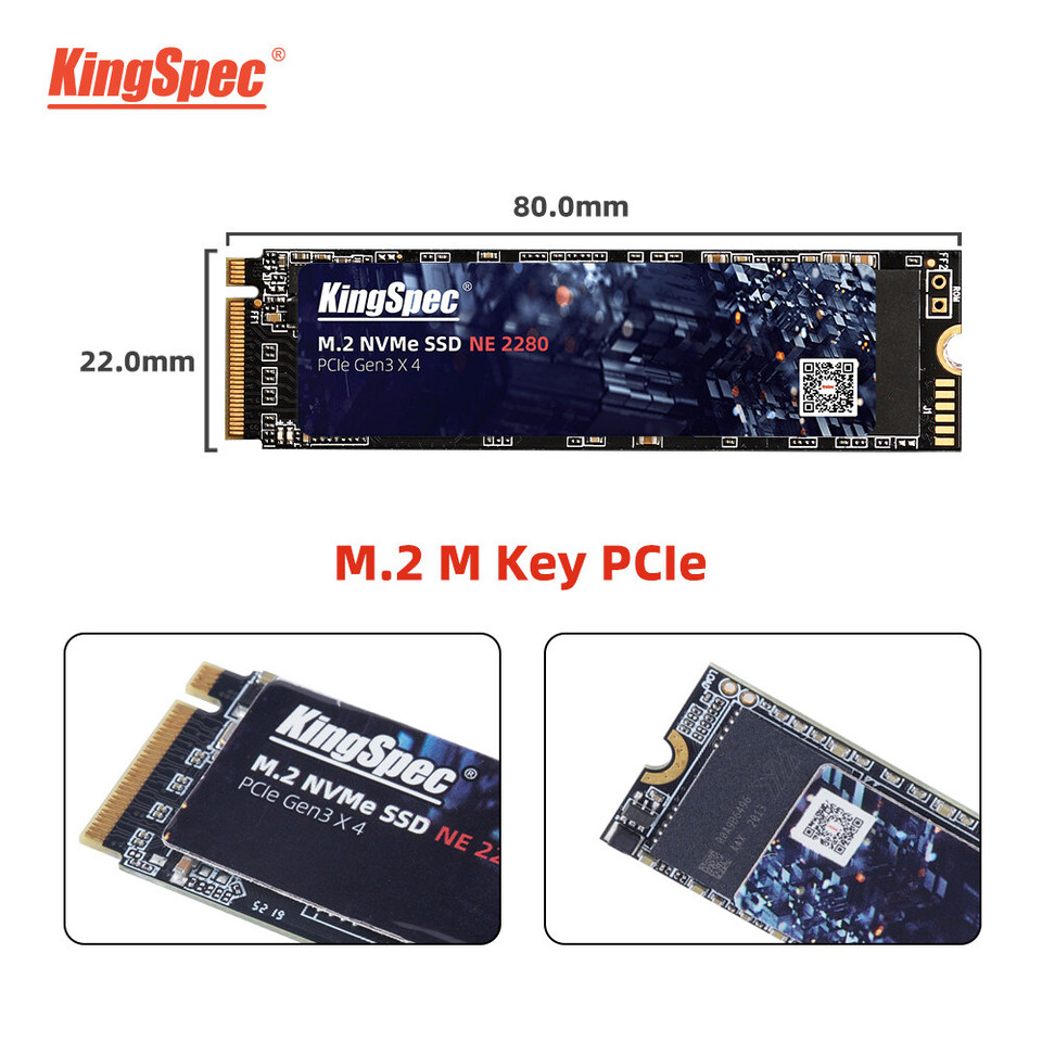 KingSpec SSD M2 NVME 512GB 1TB 内蔵ハードディスク PCIe3.0 NVME SSD