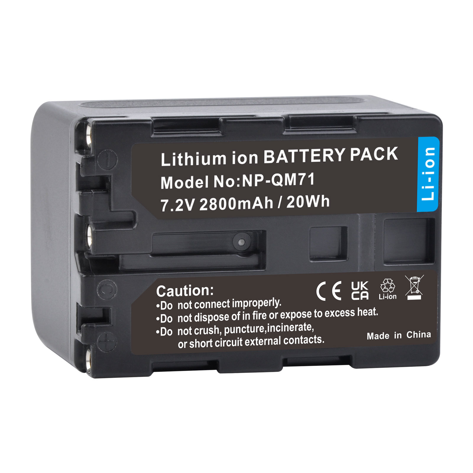 ビデオカメラバッテリーNP-QM71充電器ソニーNP-QM70 NP-QM71D DCR