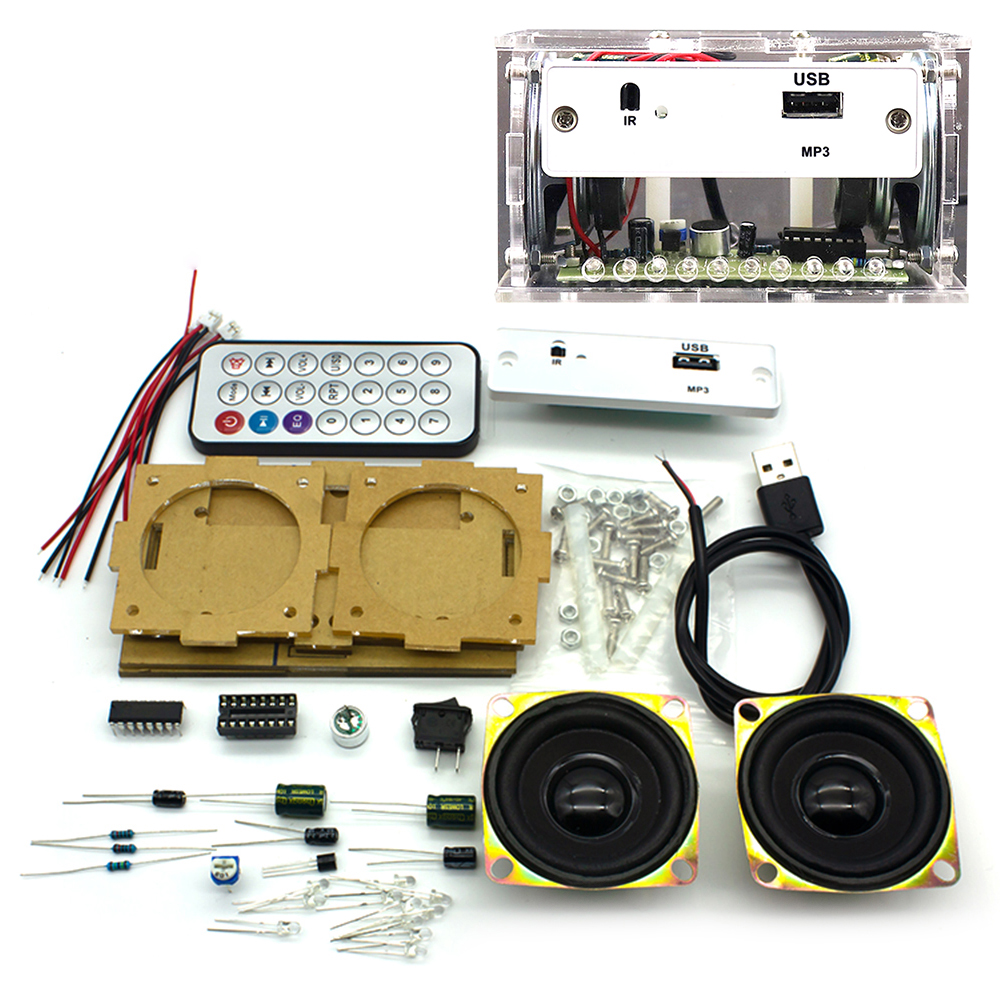 DIY-Bluetoothスピーカーキット,2x3W,電子機器,はんだ付けプロジェクト