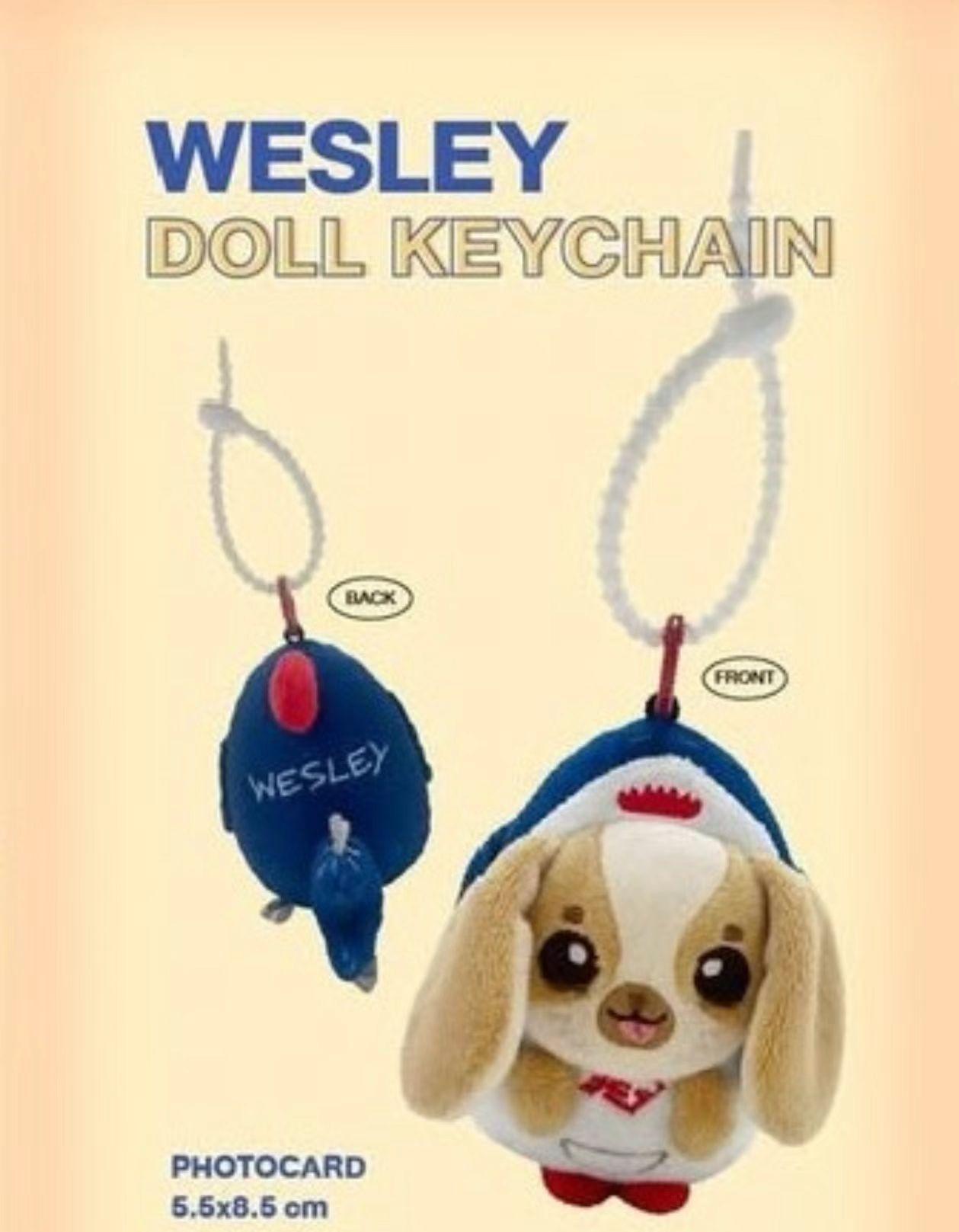wesley keychain WilliamEst GMM official original merchandise Thai