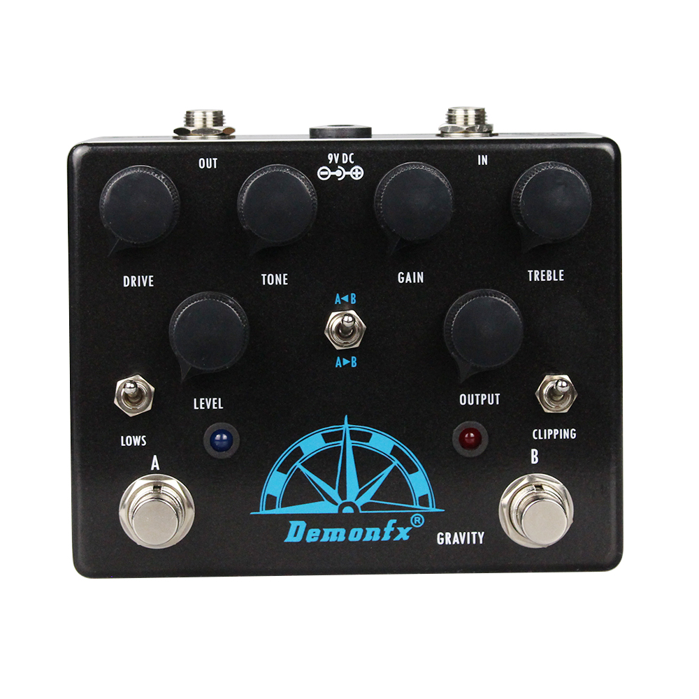 NEW Demonfx Gravity Guitar Effect Pedal Combined TS10 And KLON