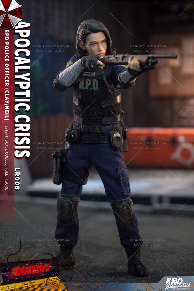 Brotoys-女性の兵士のアクションフィギュア,6インチ,jill clair,cool