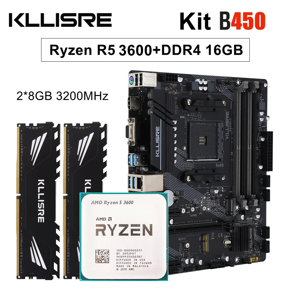 B450 Ryzen 5 3600 DDR4 8gb ×2 計 16GB Sdd59586534364dd09d2dbc33e02f6
