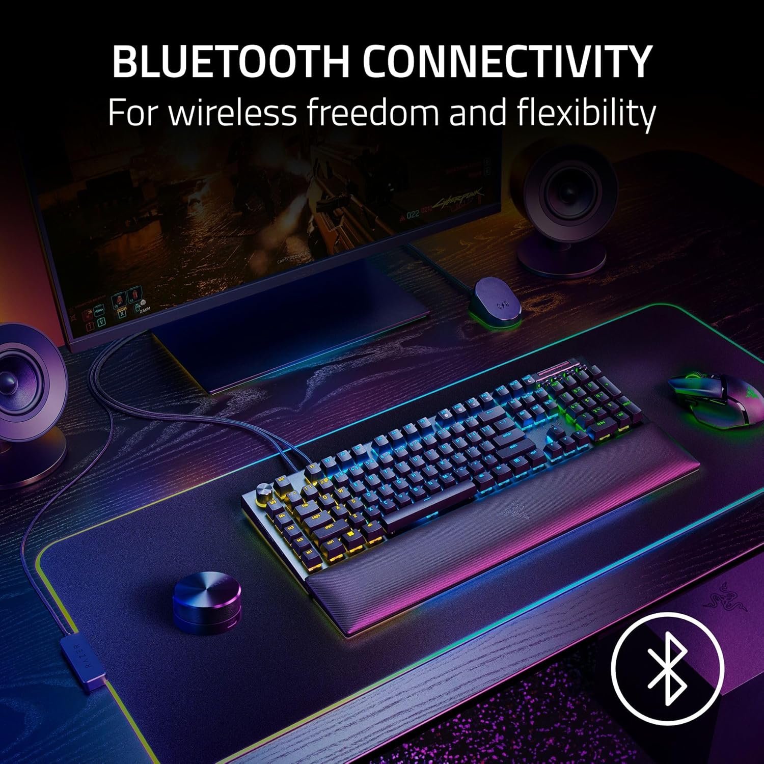 Razer Wireless Control Pod:Advanced Audio Control for Nommo