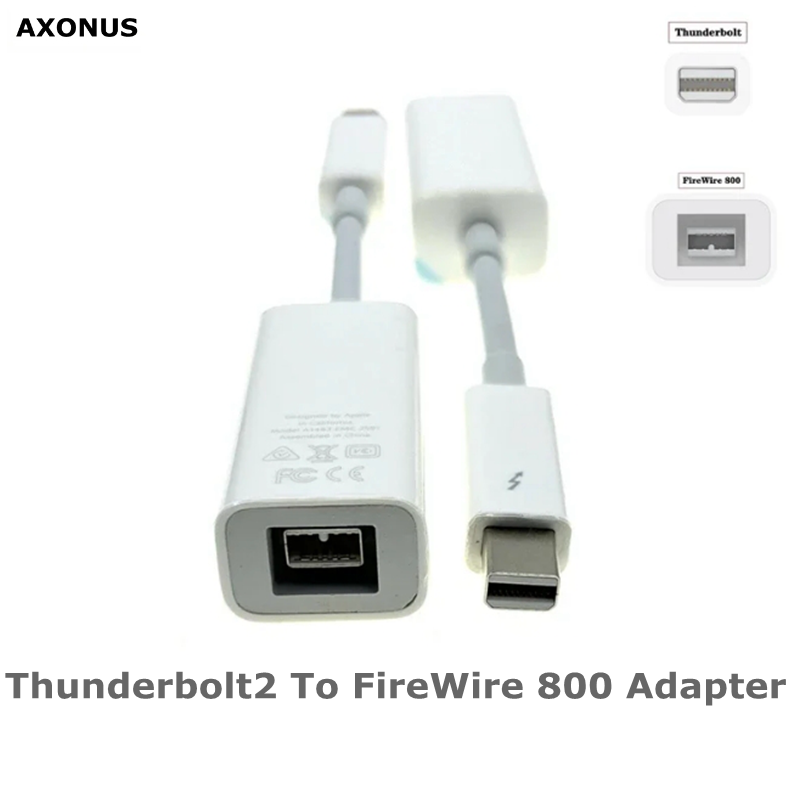 1pcs Thunderbolt2 To FireWire 800 Adapter Thunderbolt To Fire