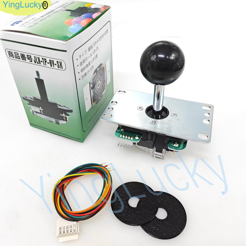Yeni orijinal SANWA Joystick JLX TP-8YT-SK oyun kolu 5pin kablo