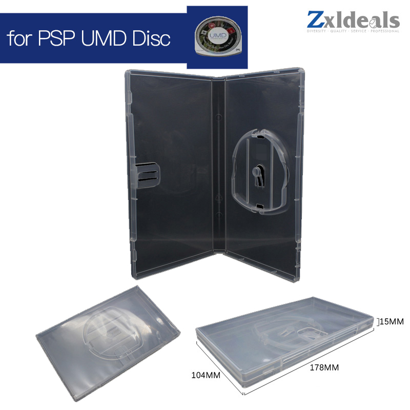 Playstation portable用のumdディスクゲームムービークリアボックス用