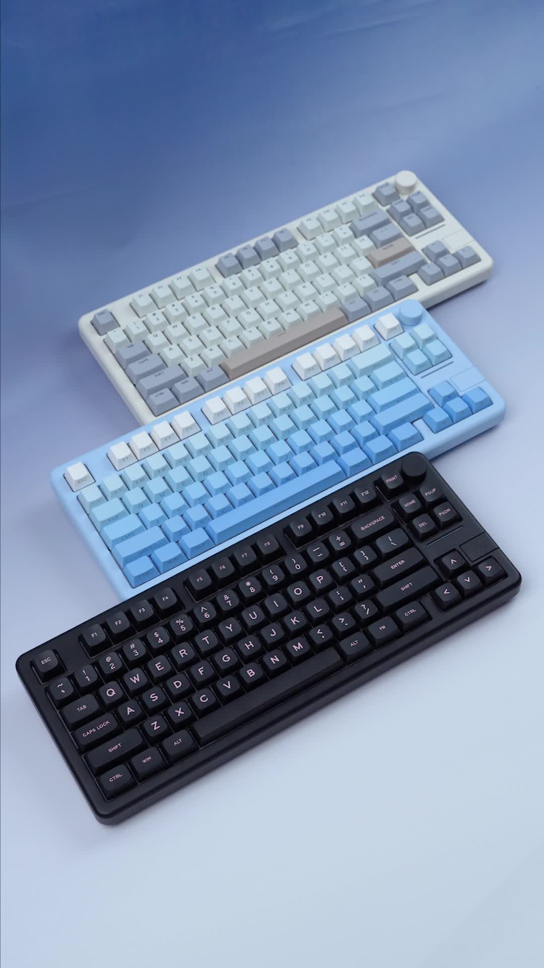 EPOMAKER Galaxy 70 75%レイアウト アルミニウム ガスケットマウント