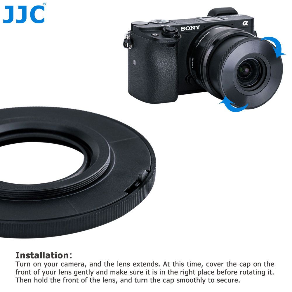 Jjc-sony e pz 16-50mm F3.5-5.6 oss & fe 28-60mm F4-5.6用レンズ