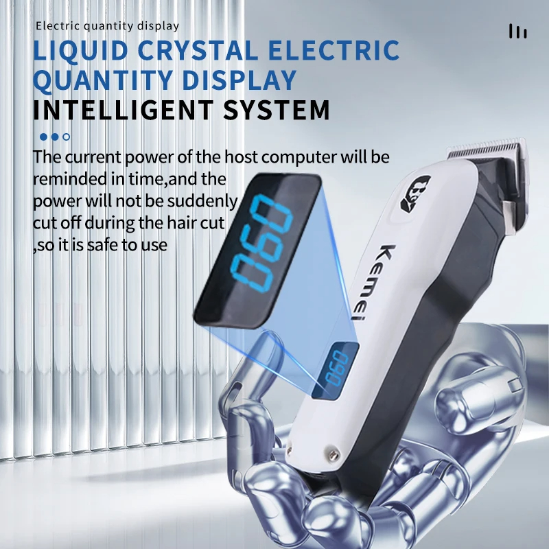 Kemei KM-232 プロフェッショナルバリカンポータブルミニ電気バリカン