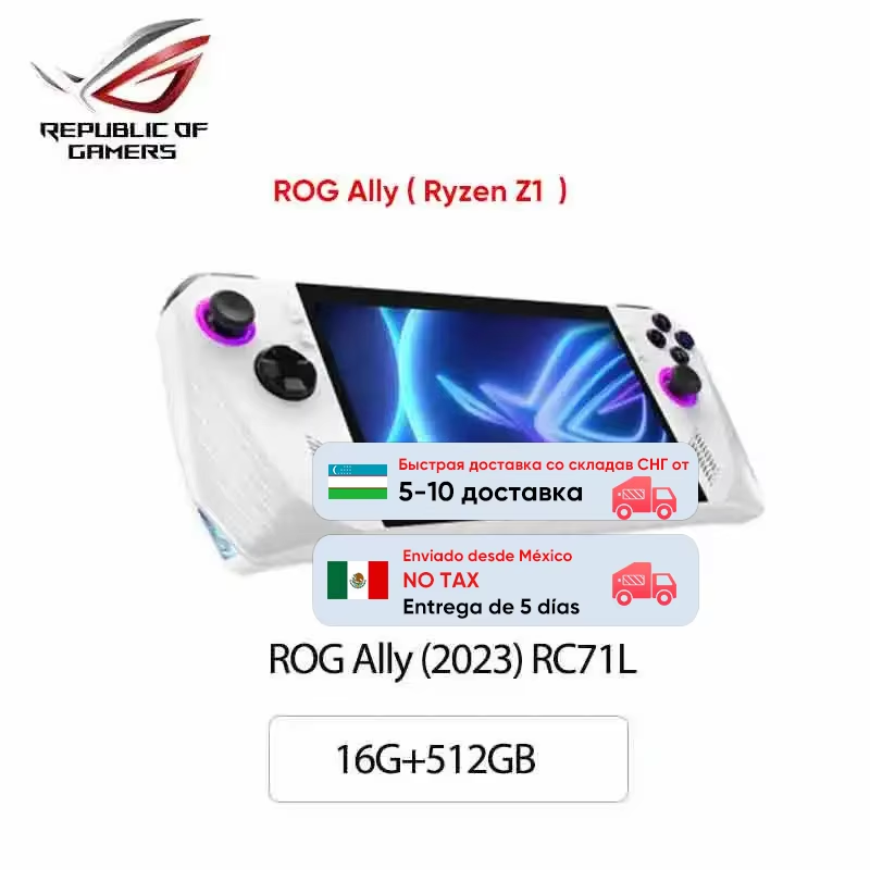 Asus ROG Ally (2023) RC71L Ryzen Z1 Extreme Handheld Game Player