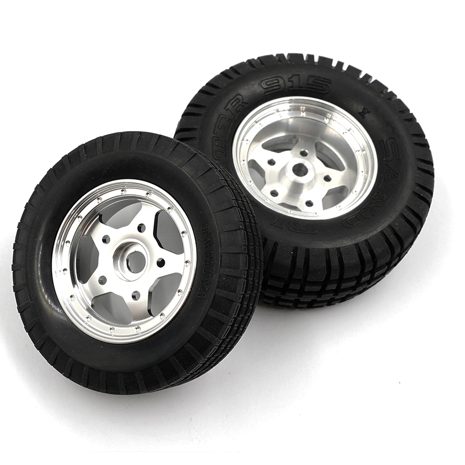 Xtra speed-アルミニウムスター5スポークリムセット、タミヤ用タイプb