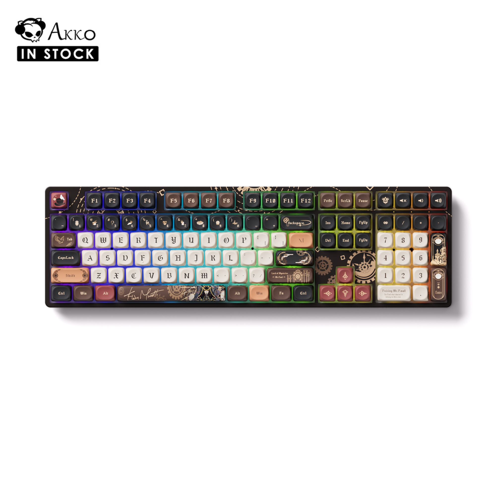 Akko 5108B Plus Full Size Mechanical Keyboard Anime Theme Hot Swap