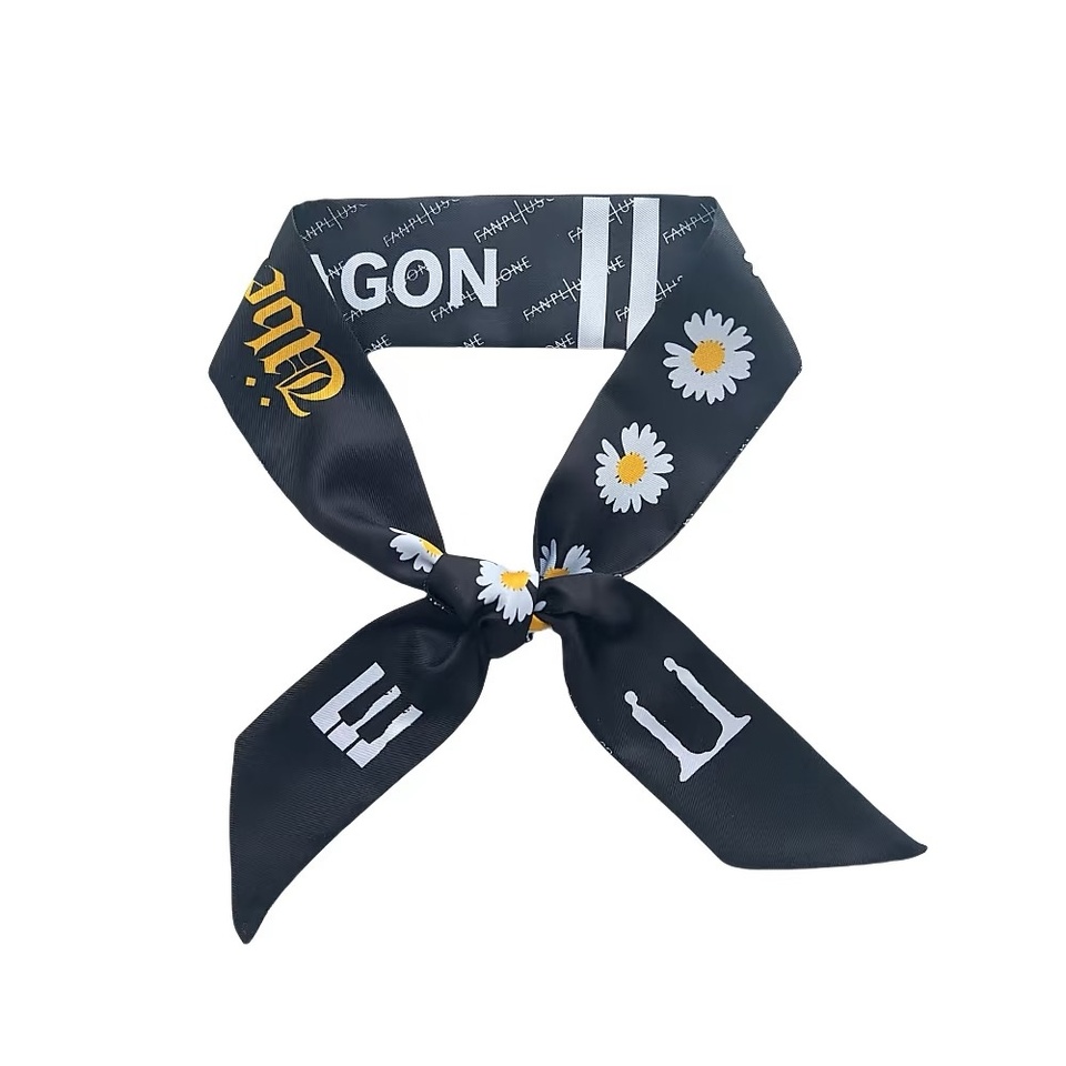 880818 GD Style Silk Scarf Kpop Hot Star G-DRAGON Original Support