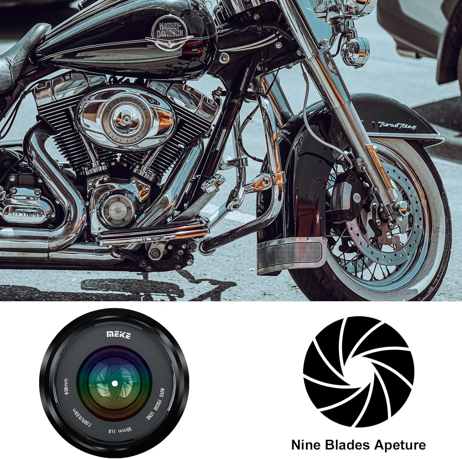 Meike-オートフォーカスフルフレームレンズ,50mm,f1.8,ニコンZ,ソニー