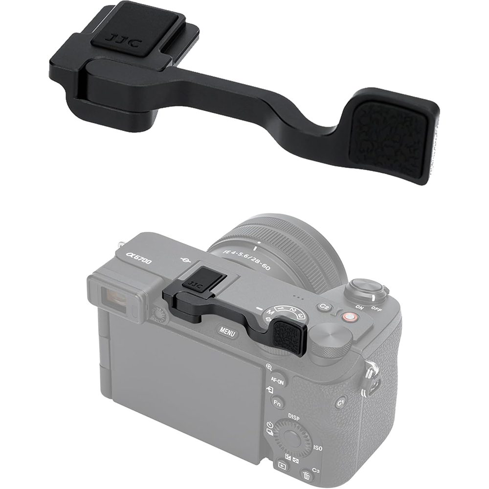 Jjc-折りたたみ式メタルハンドグリップカバー、サムアップシューズ