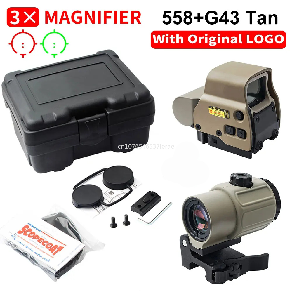 EOTECH 558 ホログラフィックコリメーターレッドドットサイト G43/G33