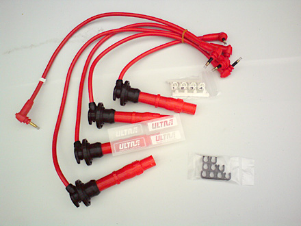 プラグコードの取付とプラグコードカバーの加工 – AE86に5バルブ4A-Gを