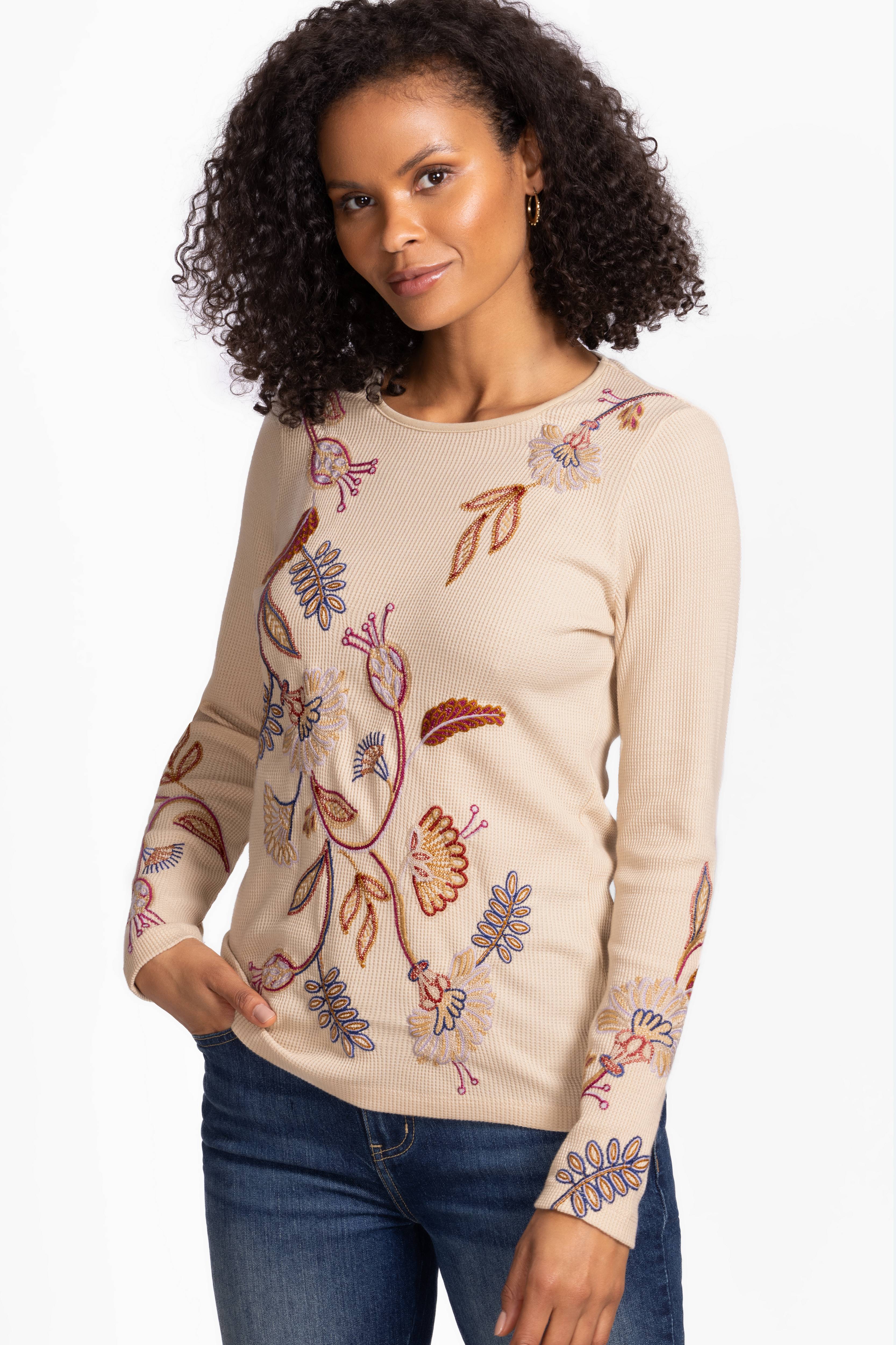 Buy LONG SLEEVE THERMAL | Johnny Was