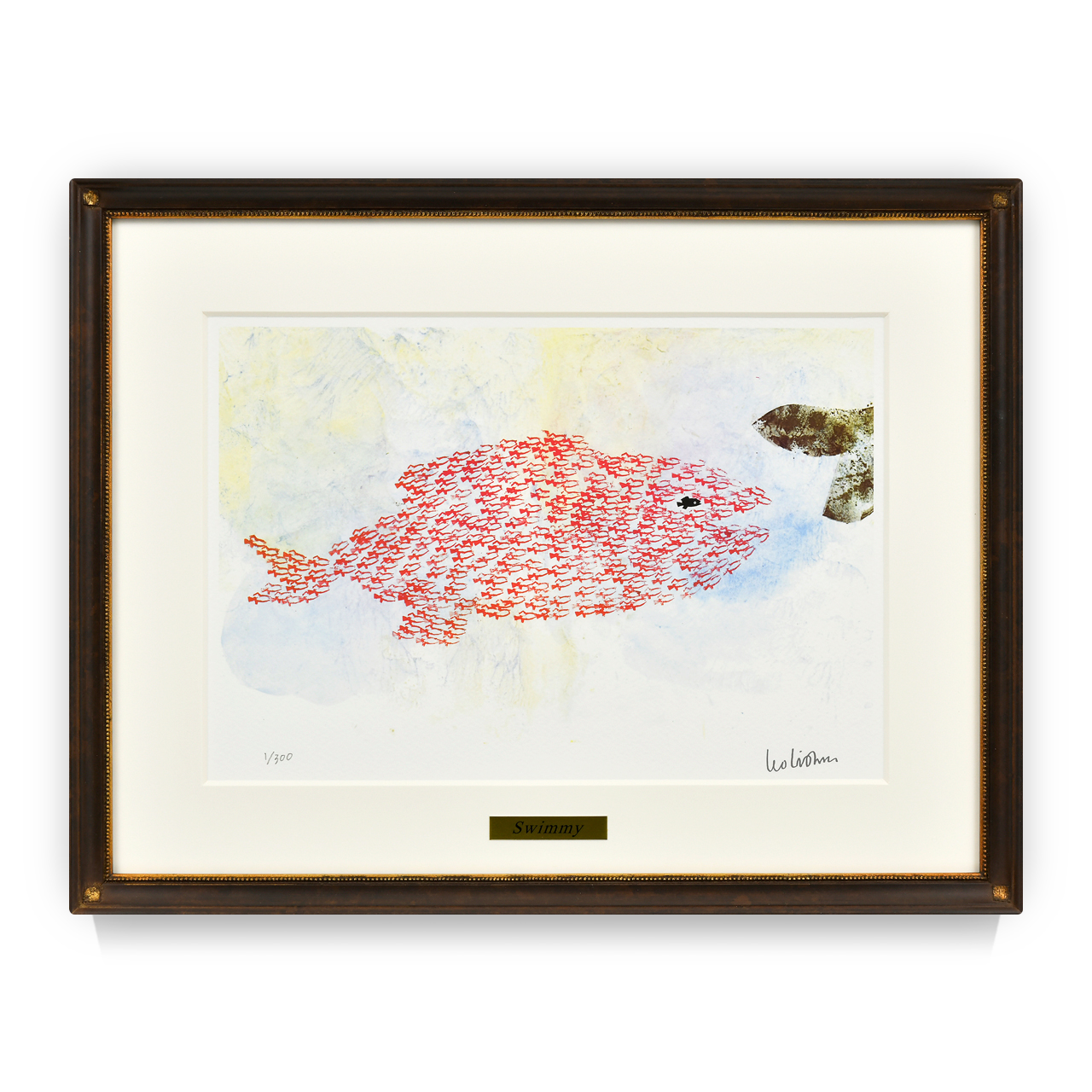 美術展ナビ 図録・グッズSHOP / レオ・レオニ 版画「スイミー3」［限定