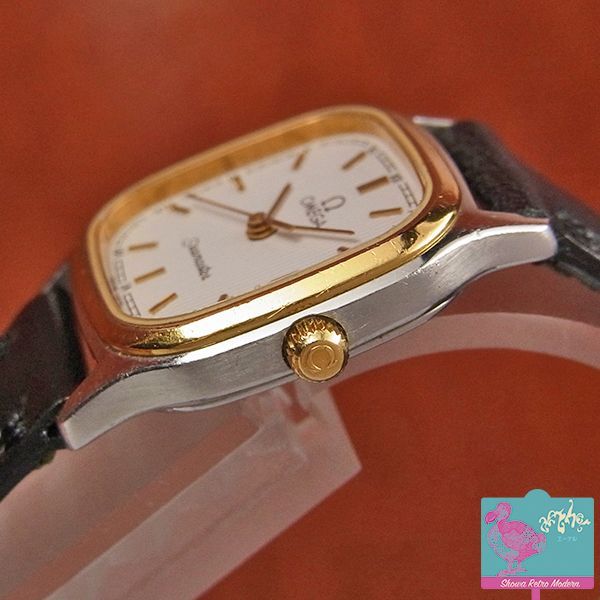 オメガ OMEGA シーマスター レディースウォッチ GP/SS エレガントな