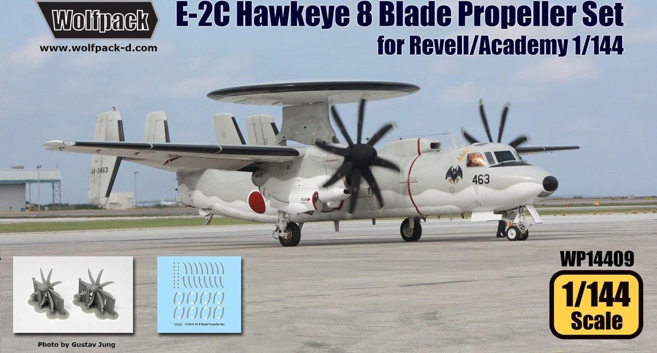E-2C Hawkeye 8 Prop Update Set | AeroScale