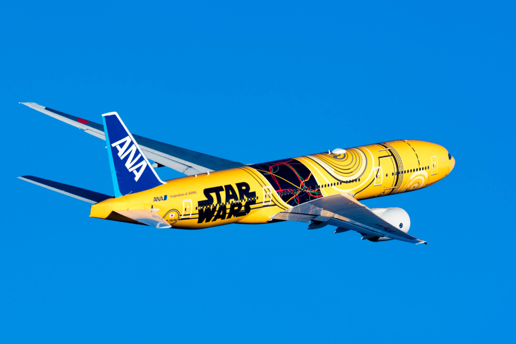 ANA Star Wars special livery R2-D2 Boeing 787 has retired
