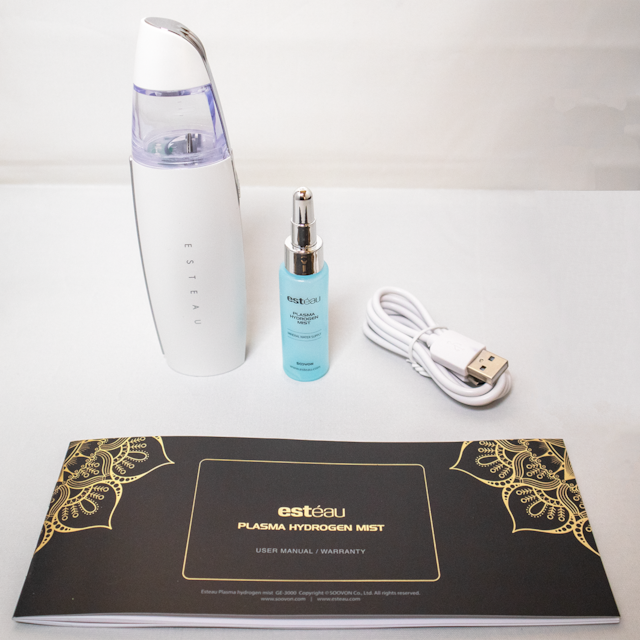 高濃度の水素水を瞬時に作り出すesteau プラズマハイドロゲンミスト