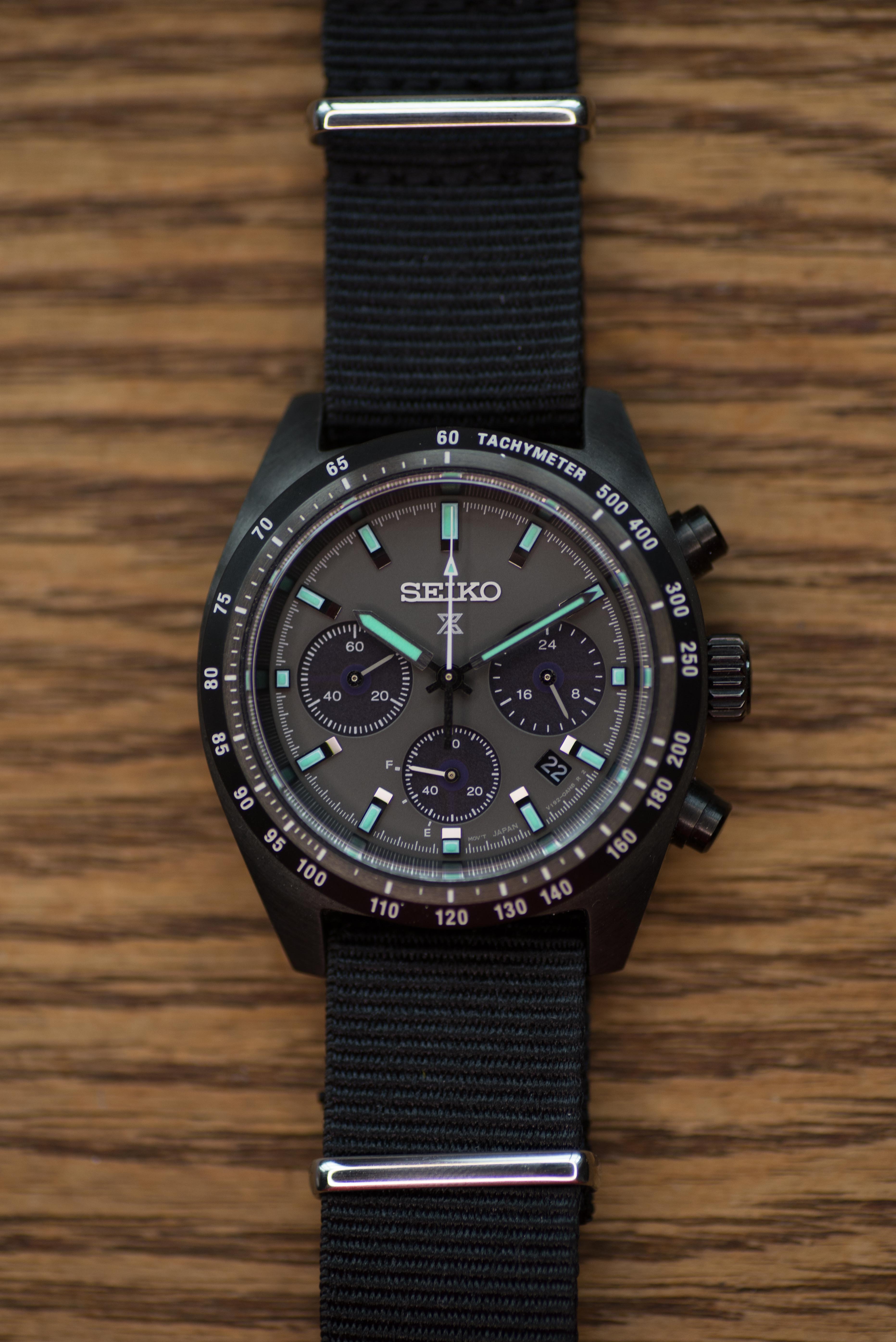 A Darker Twist – Seiko SSC917P1 Prospex Speedtimer “Night Vision