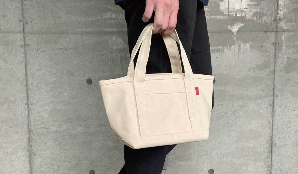 倉敷帆布 | ランチトートバッグ XS 8号帆布 [岡山] | afugi (オウギ