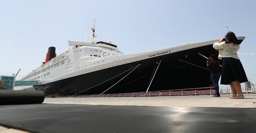 豪華客船QE2号、海上ホテルとして第二の人生 ドバイ 写真20枚 国際