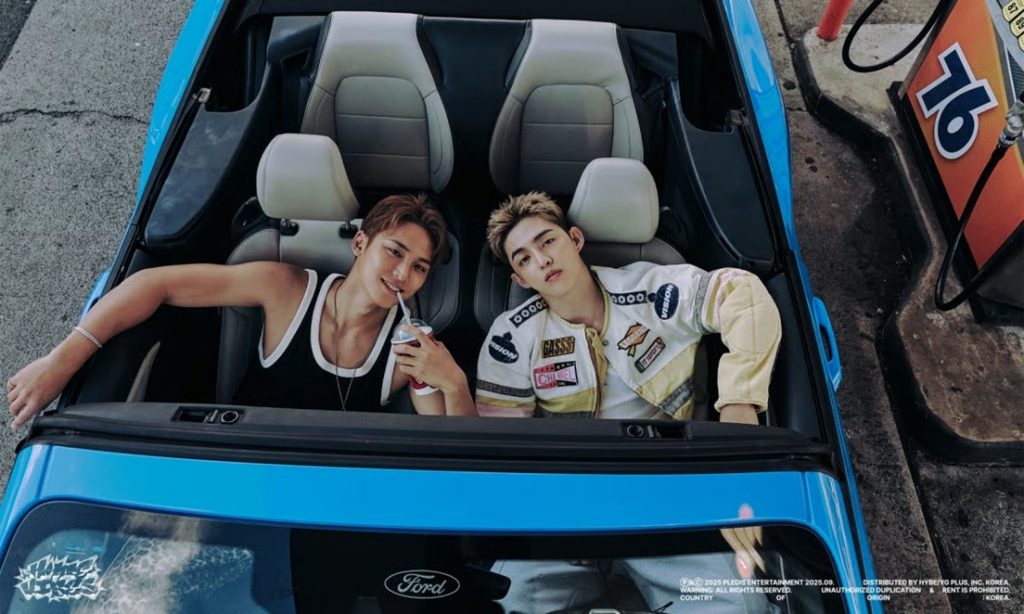 SEVENTEENエスクプス×ミンギュ、初動88万枚でK-POPユニット新記録 写真