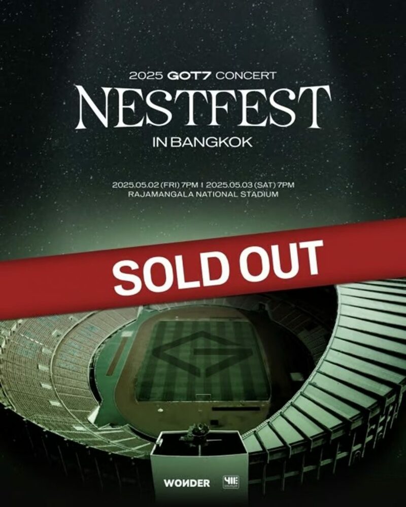 GOT7、タイ初のスタジアム単独公演が全席完売 写真枚 国際ニュース