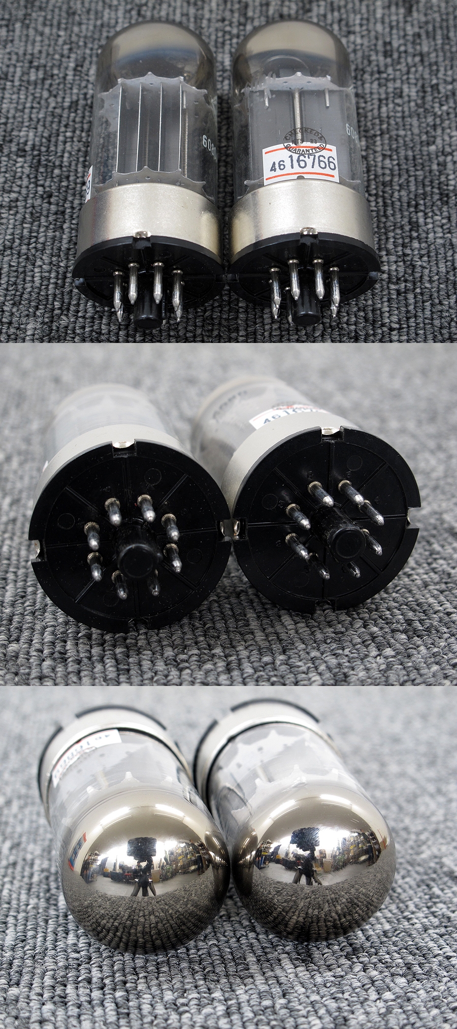 テレフンケン TELEFUNKEN 6080/6AS7W (2本) 真空管 @22253 / 中古